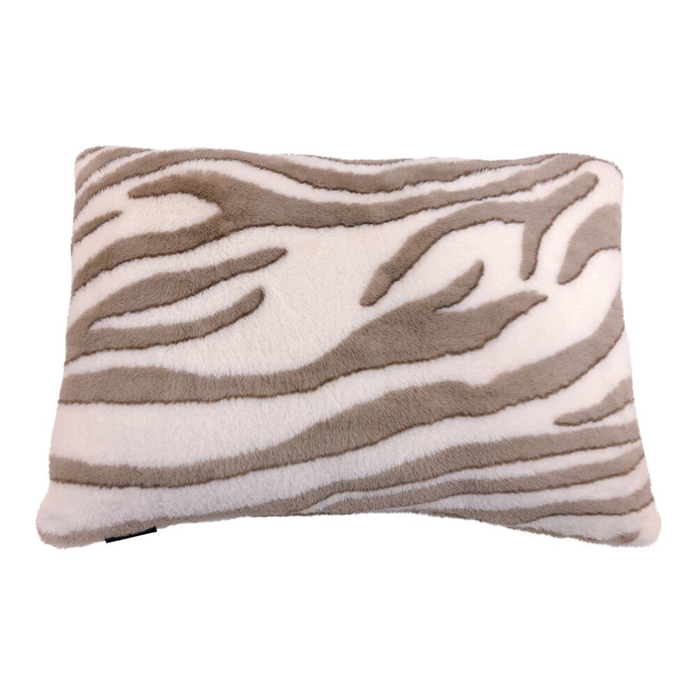 In dienst nemen Lengtegraad bevolking Zacht kussen – faux fur zebra 40×60 cm – Huis van Trinette